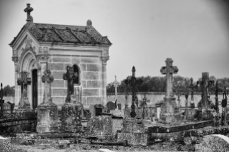 Kyrkogården i Baye